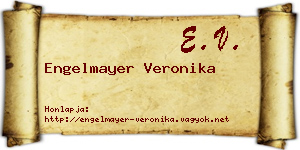 Engelmayer Veronika névjegykártya